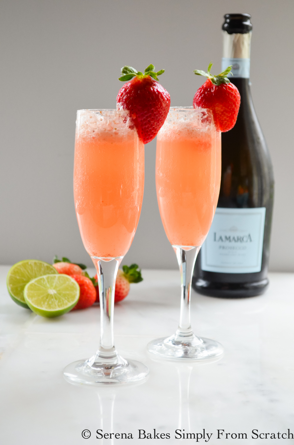 Strawberry Champagne | Serena Bakes Simply From Scratch