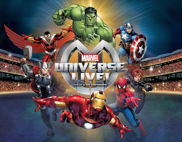 Create With Mom Win 4 Tickets to Marvel Universe Live