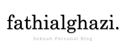 Fathialghazi Blog