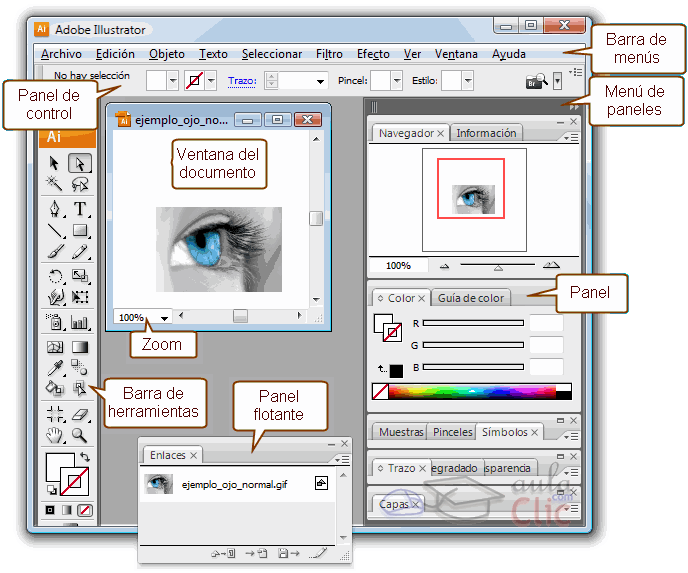 Adobe illustrator cs5: elementos de ventana illustrator Adobe Illustrator Cs5: ELEMENTOS DE VENTANA ILLUSTRATOR