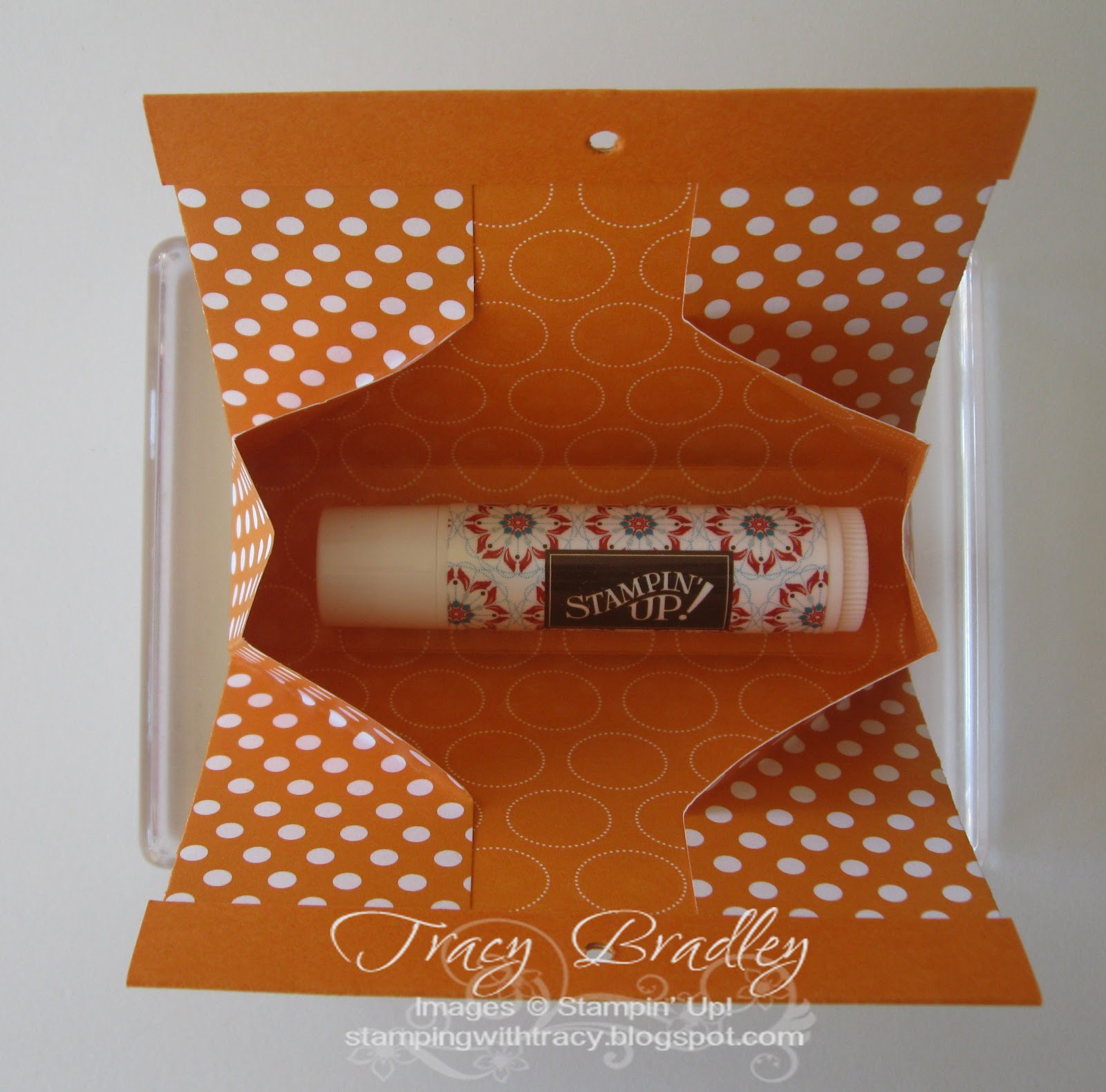 Lip Balm Holders Stamping With Tracy