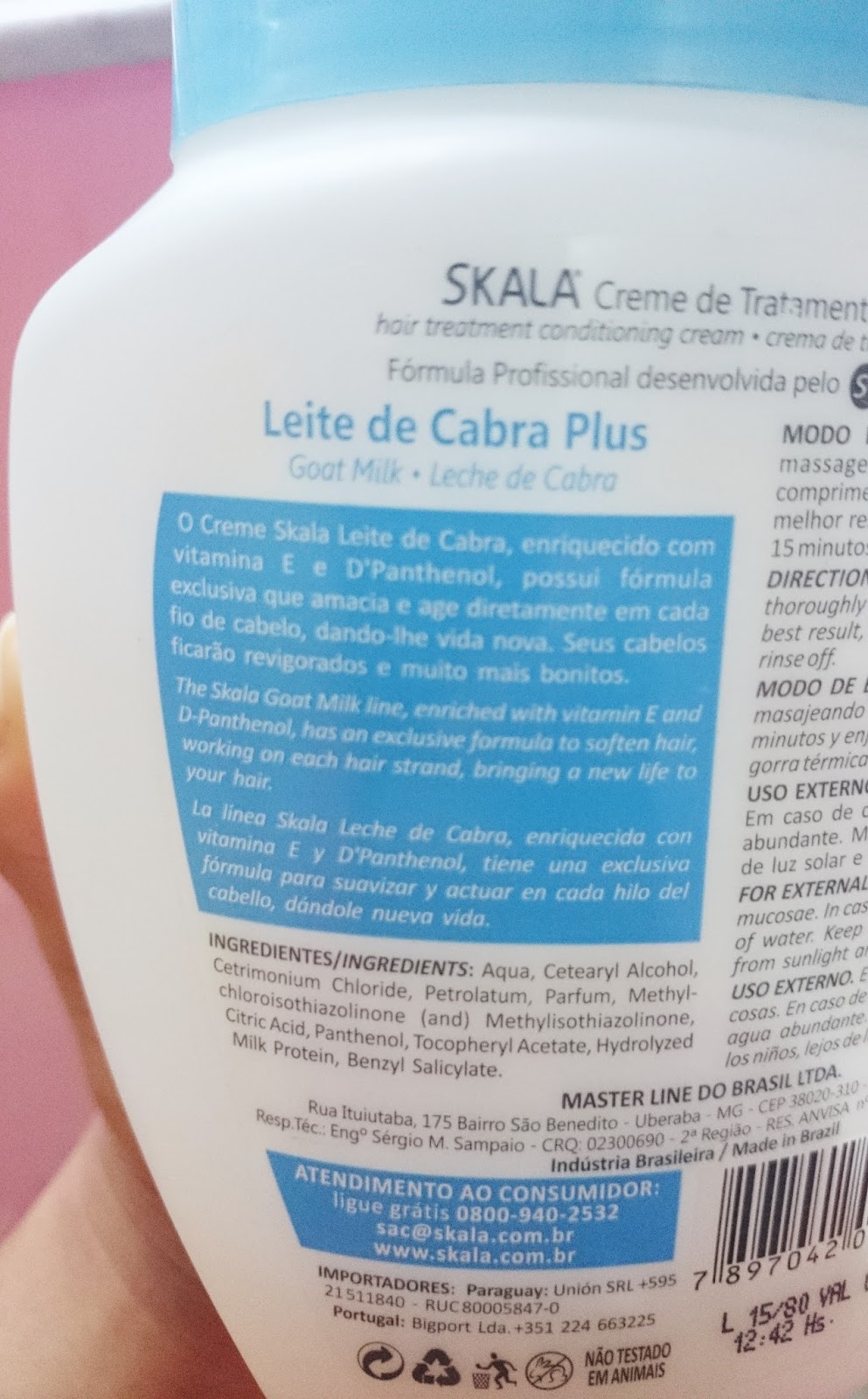 Procedimento para tratamento de fogo de cabelo