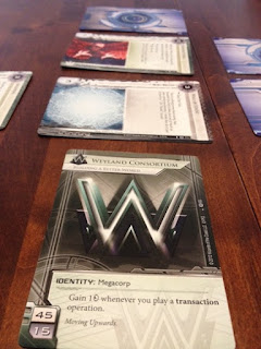 HQ with Ice from Android Netrunner game