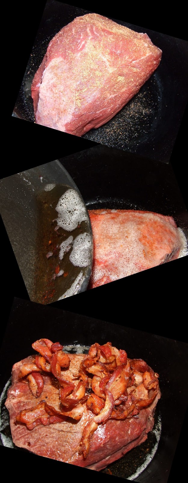 Bräuista Cooking with beer Bacon Beer Dutch Oven Pot Roast