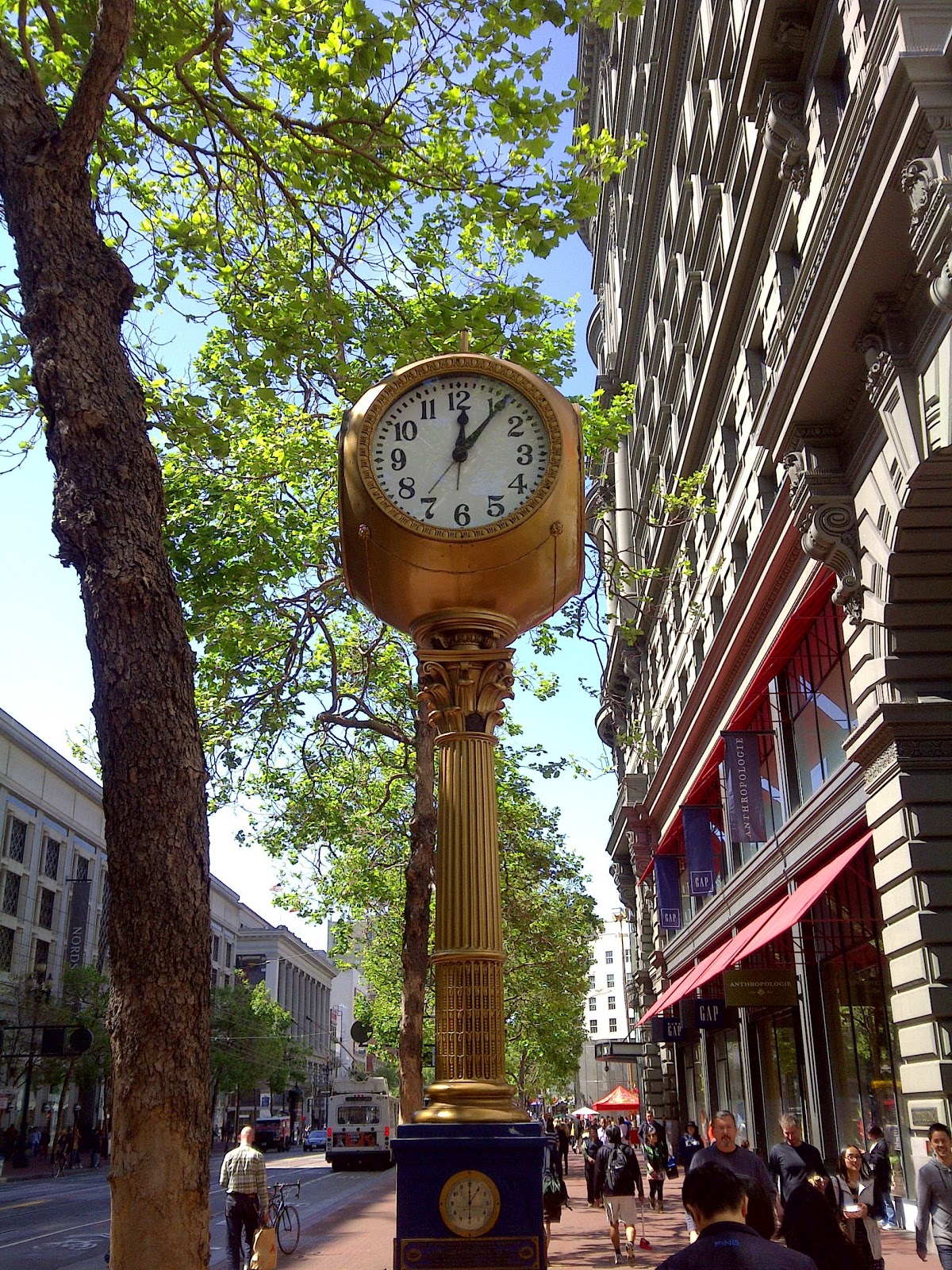 San Francisco Notebook The Samuels Clock