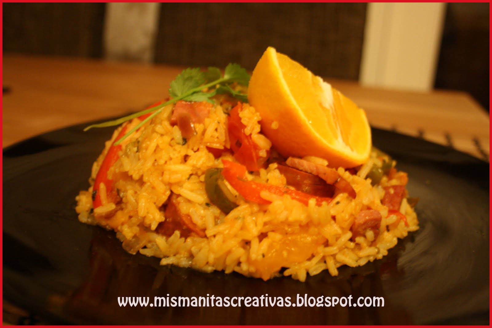 Receta como hacer arroz a la naranja Mis Manitas Creativas