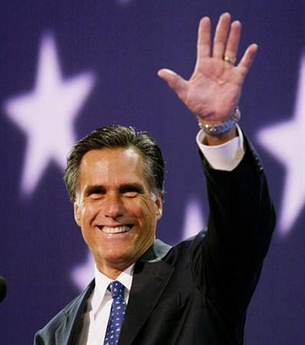 Mitt Romney, candidato presidencial del Partido Republicano
