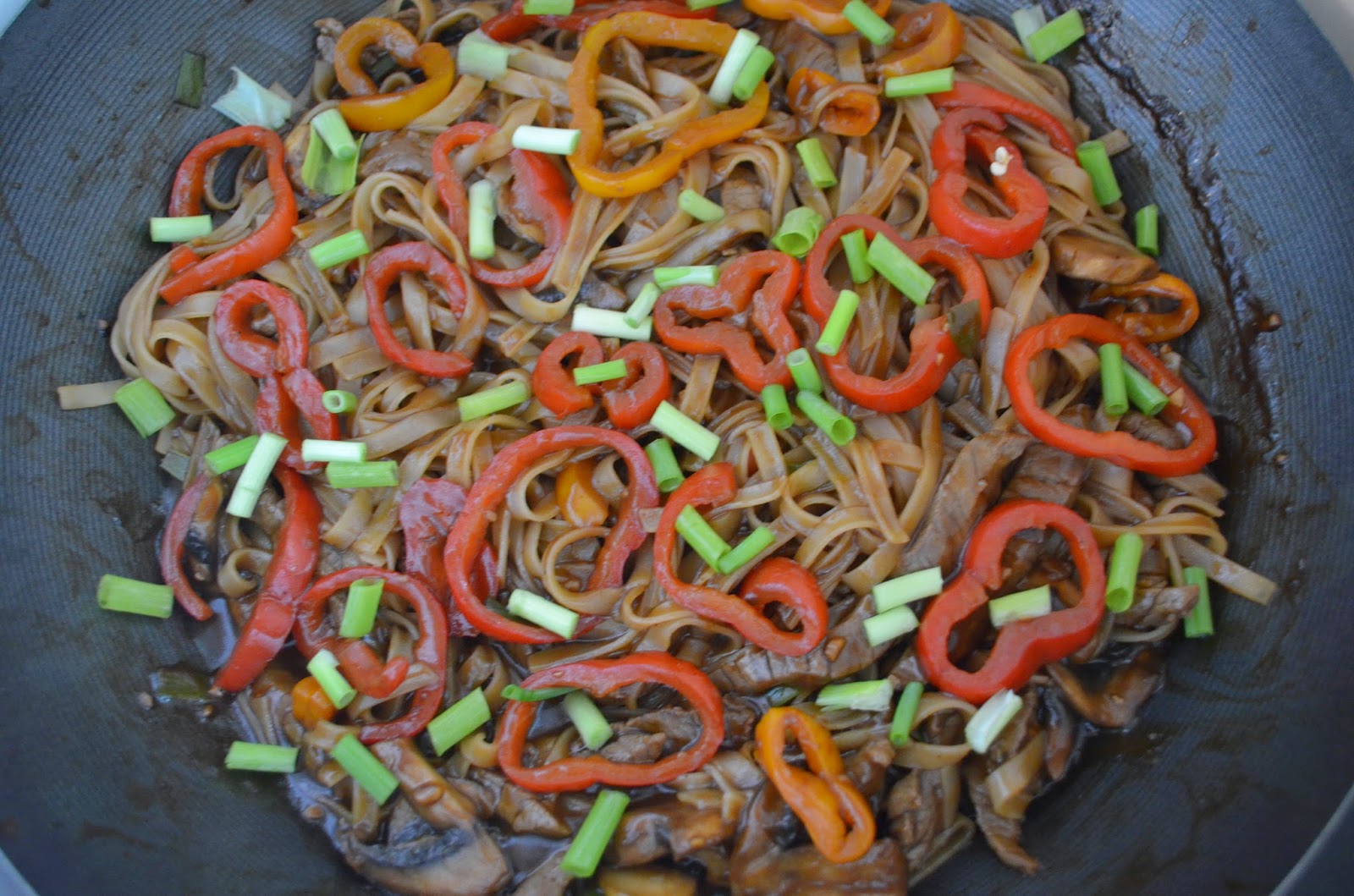 Flavors by Four Pepper Steak with Rice Noodles
