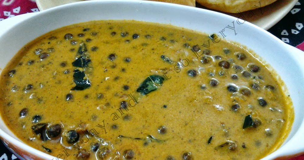 Kala Vatana Curry/Black Peas Curry