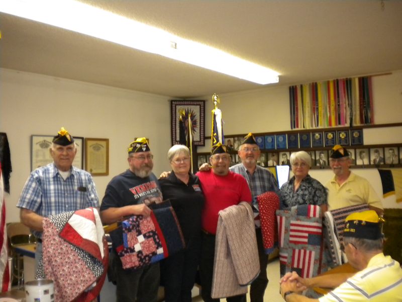 Quilts of Valor Lewis and Clark QOV Group