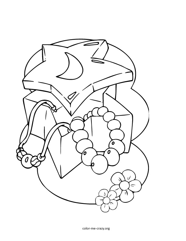 Coloring Pages Of Jewels