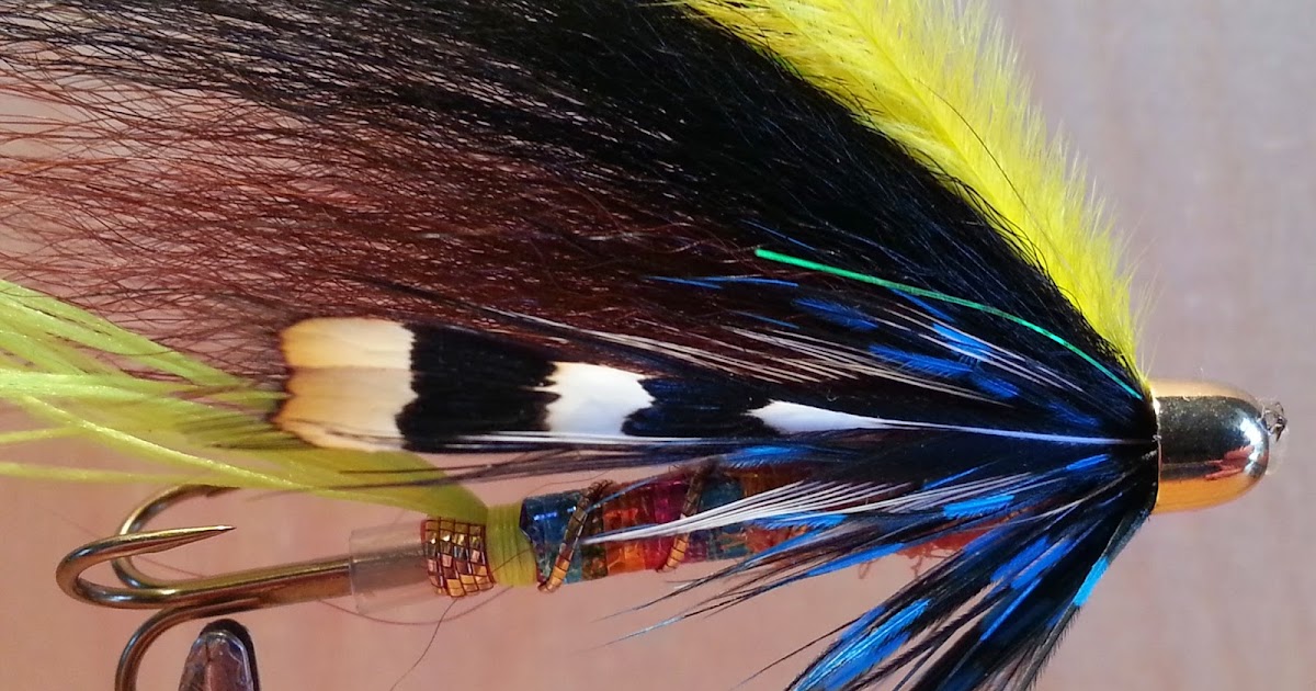 Salmon Fly Modern Custom Tied Salmon Flies Tay Salmon Fly
