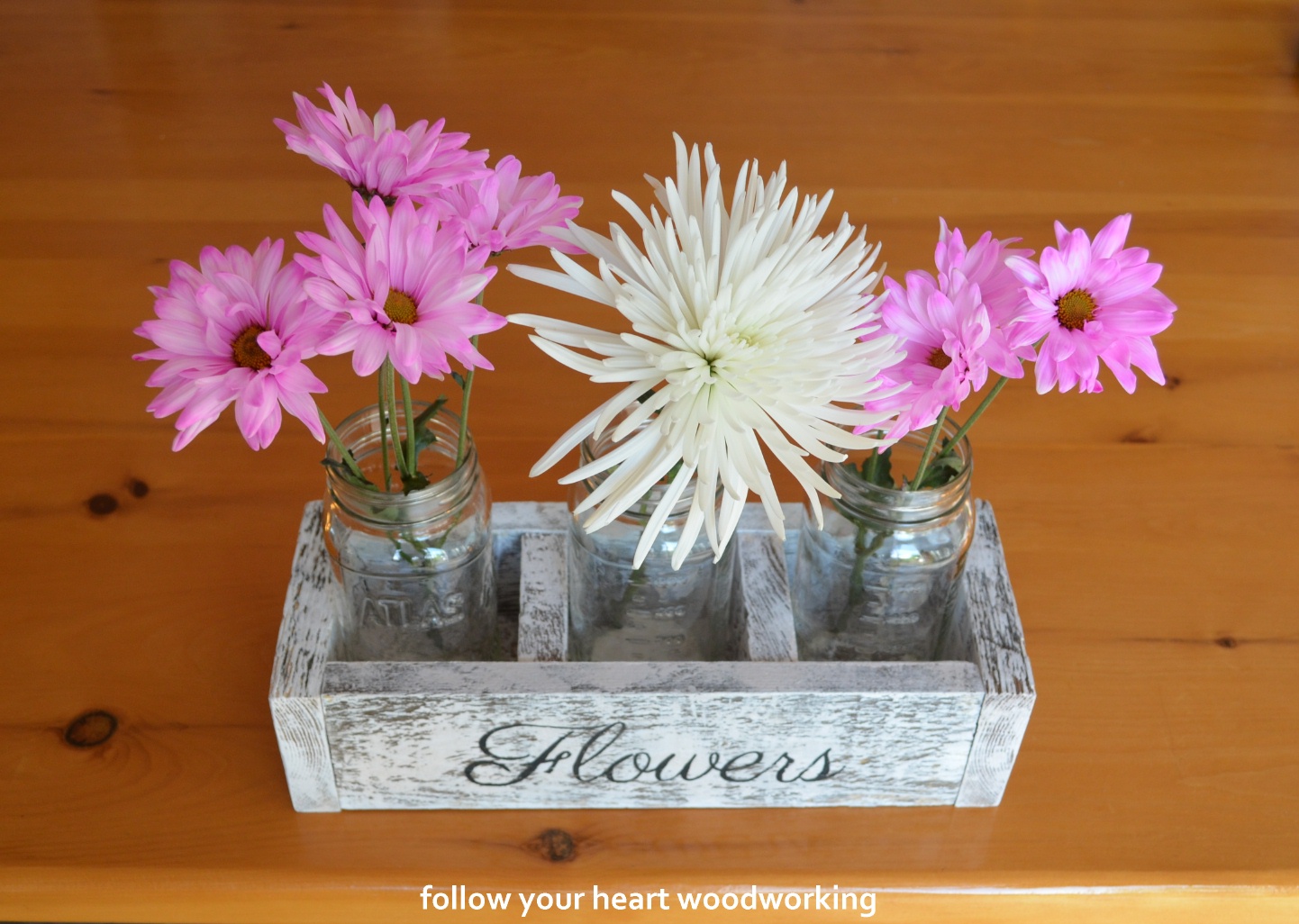 follow your heart woodworking: Flower Crate from Pallet Wood