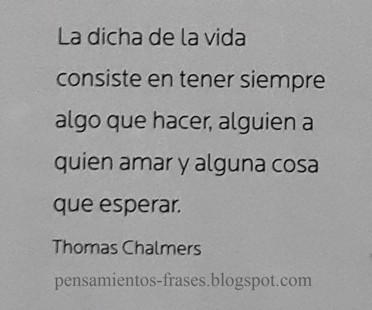 frases de Thomas Chalmers