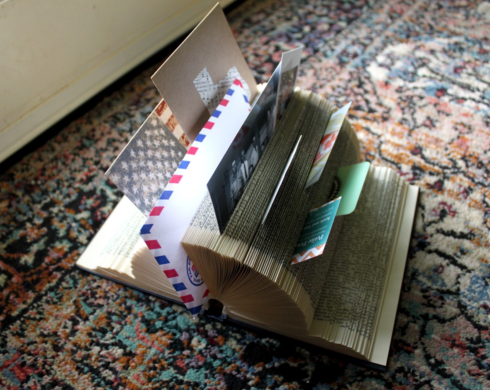 lost little things Upcycled Book Project One