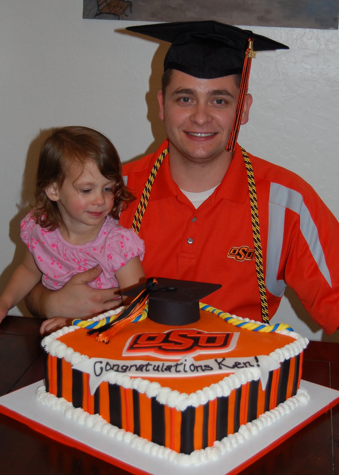 CakeFilley Oklahoma State Graduation Cake
