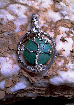 Tree of life with howlite