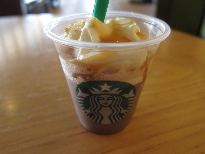 Review Starbucks Salted Caramel Mocha Frappuccino Brand Eating