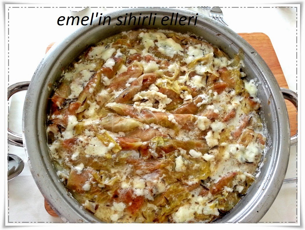 LAHANALI HAMUR DOLMA ''BOL KAYMAKLI'' EMEL'İN SİHİRLİ ELLERİ