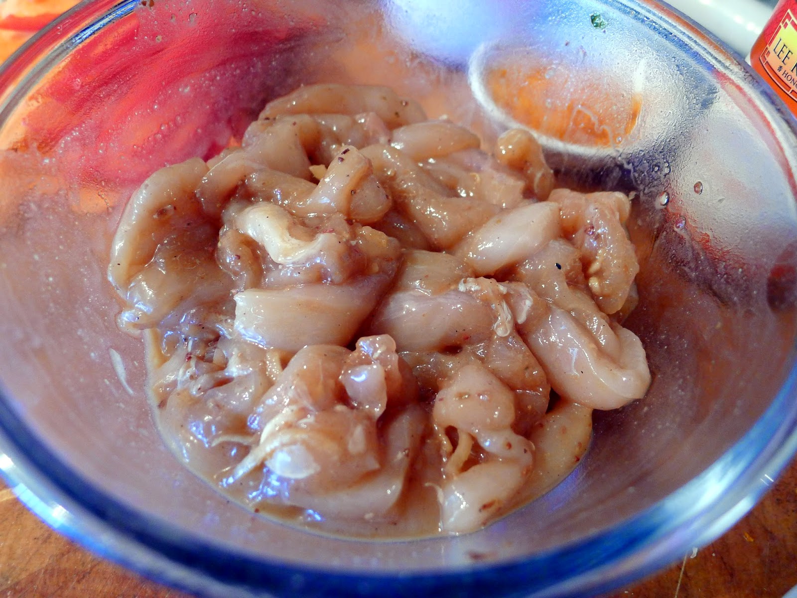 Culinary Adventures in London Spicy Orange Chicken Noodles