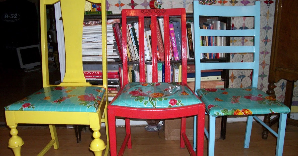 White Trash Home and Garden How to Recover a Dining Chair