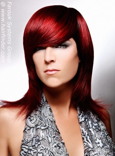 fine chaos rave - red hair