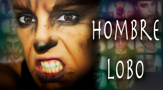 Maquillaje Halloween Hombre Lobo wolf makeup, Silvia Quiros