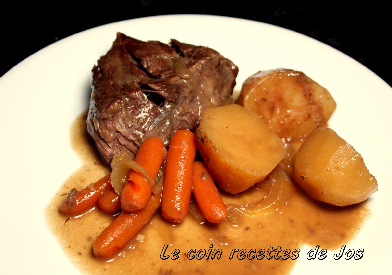 Le coin recettes de Jos RÔTI DE PALETTE AU PORTO (MIJOTEUSE)