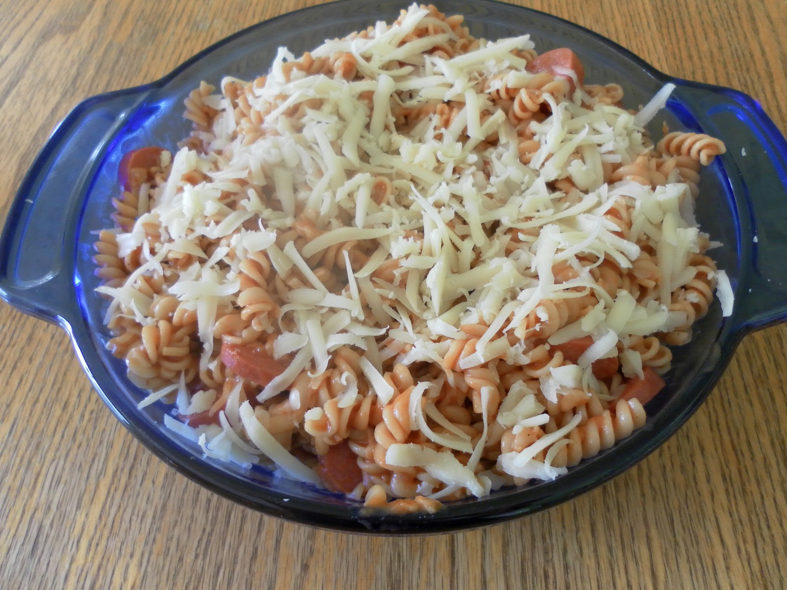 Nine for Dinner Barbecue Pasta and Sausage