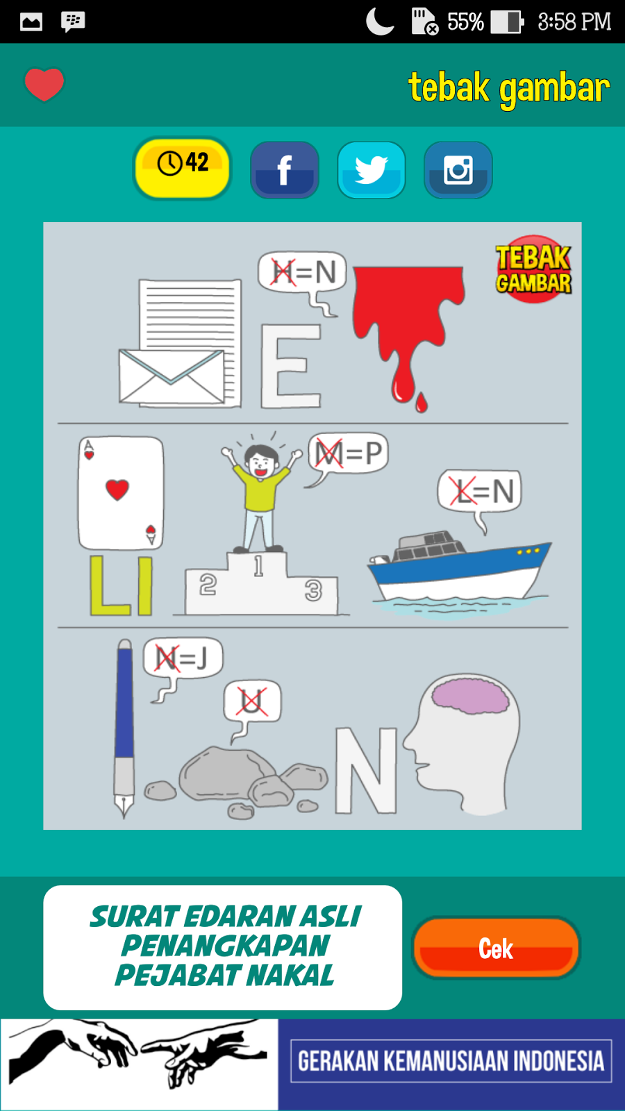 Jawaban Tebak Gambar Beserta Gambarnya Level 12 (New