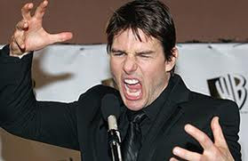 Angry Tom Cruise