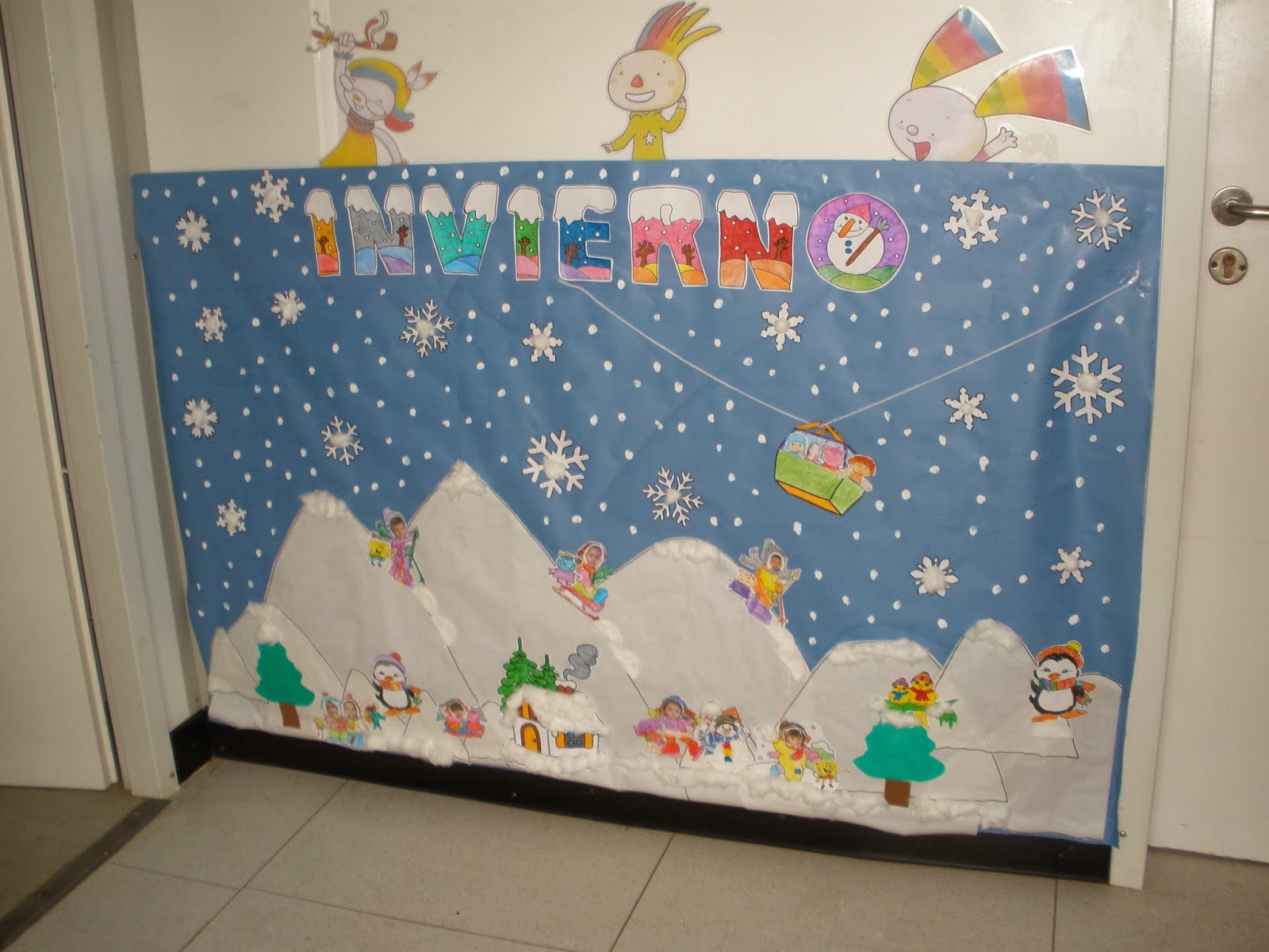 C.R.A. Entrerríos (Montearagón) MURAL DE INVIERNO!!!!