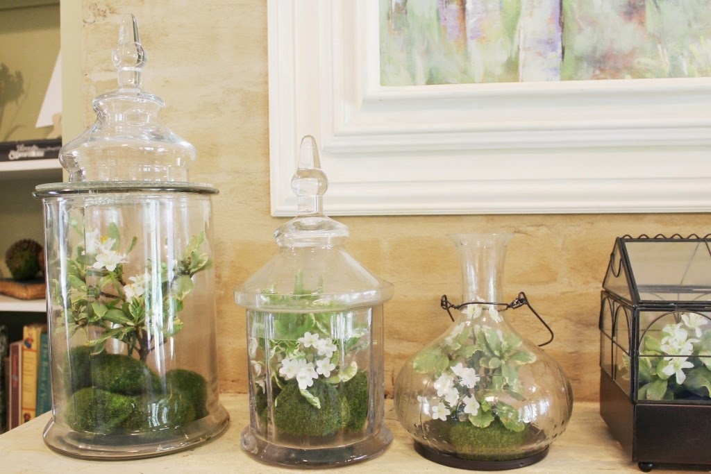 DIY Faux Moss Terrariums Miss Kopy Kat