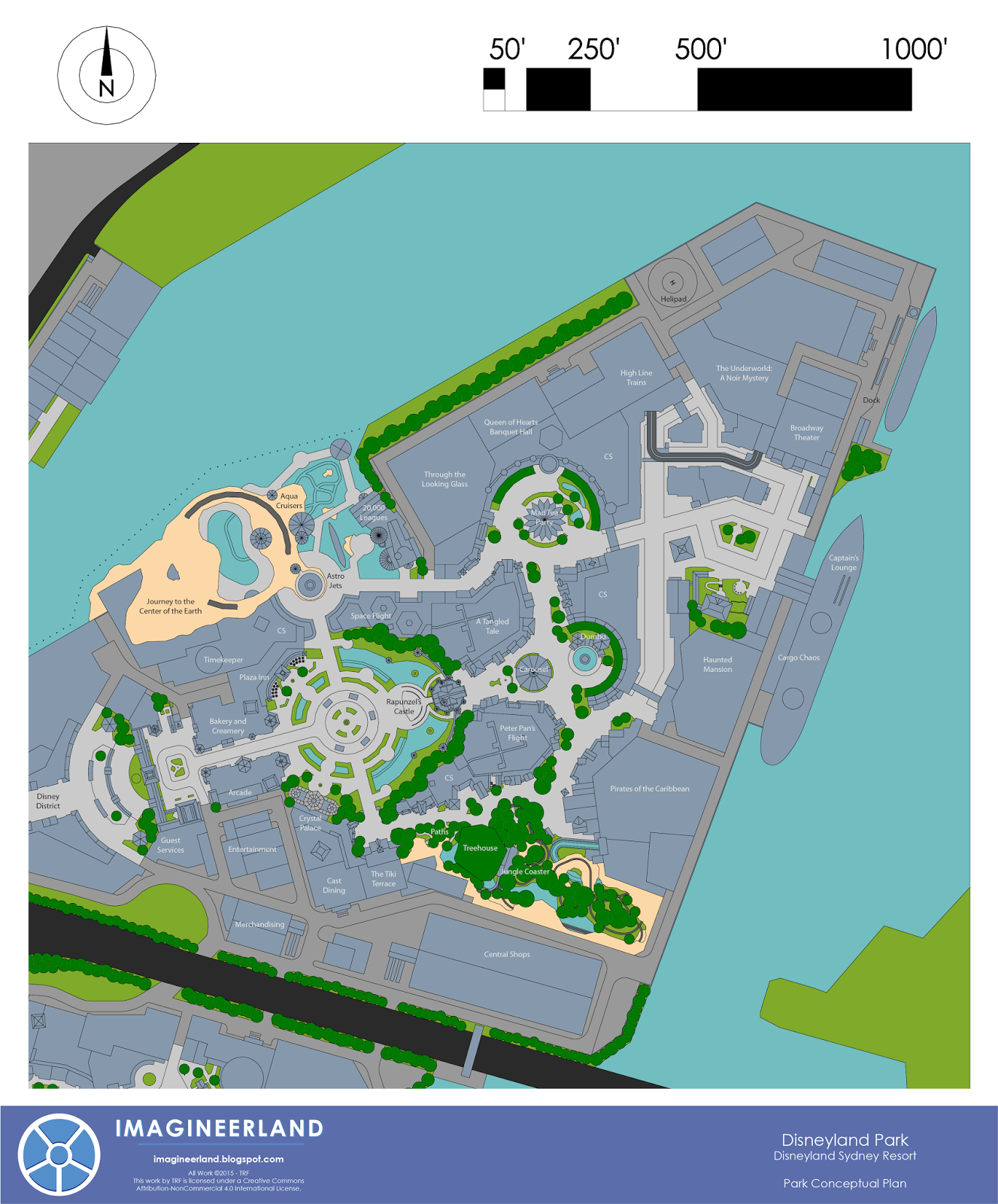 Imagineerland Sydney Summer Theme Park Overviews