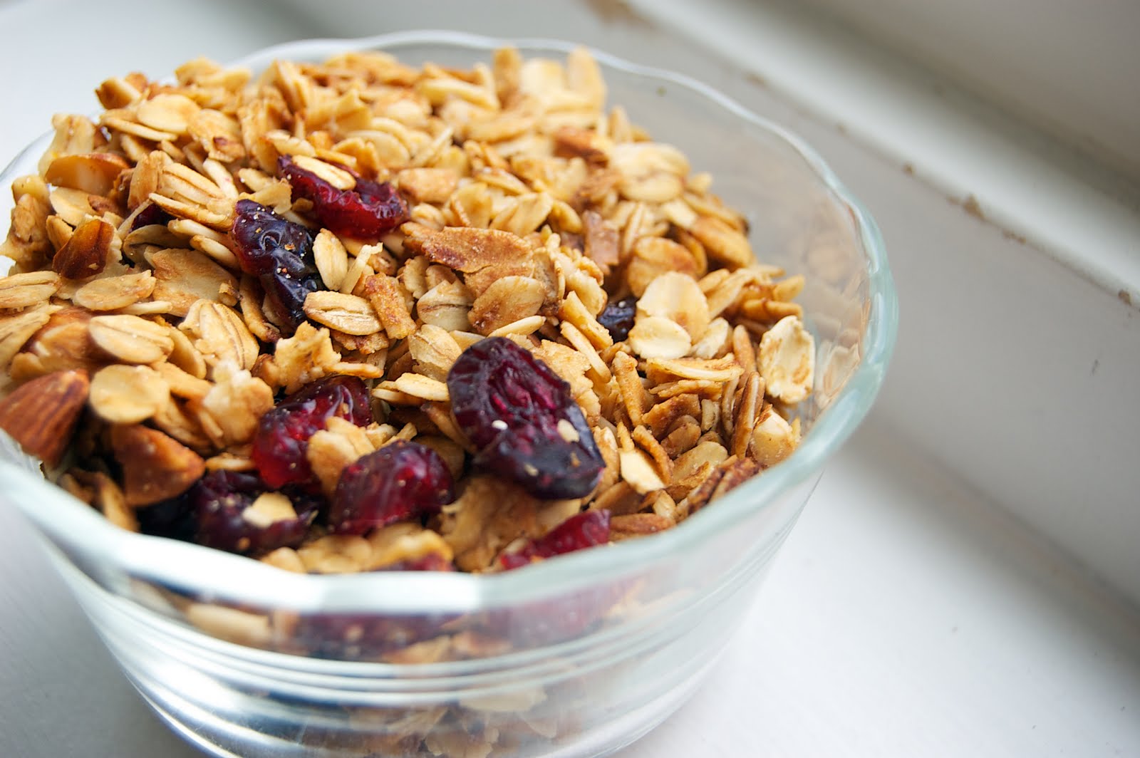 The Ginger Cook Cranberry Lemon Granola