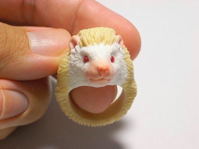Finger Rings in the form of Animals | Jiro Miura Finger Rings in the form of Animals | Jiro Miura