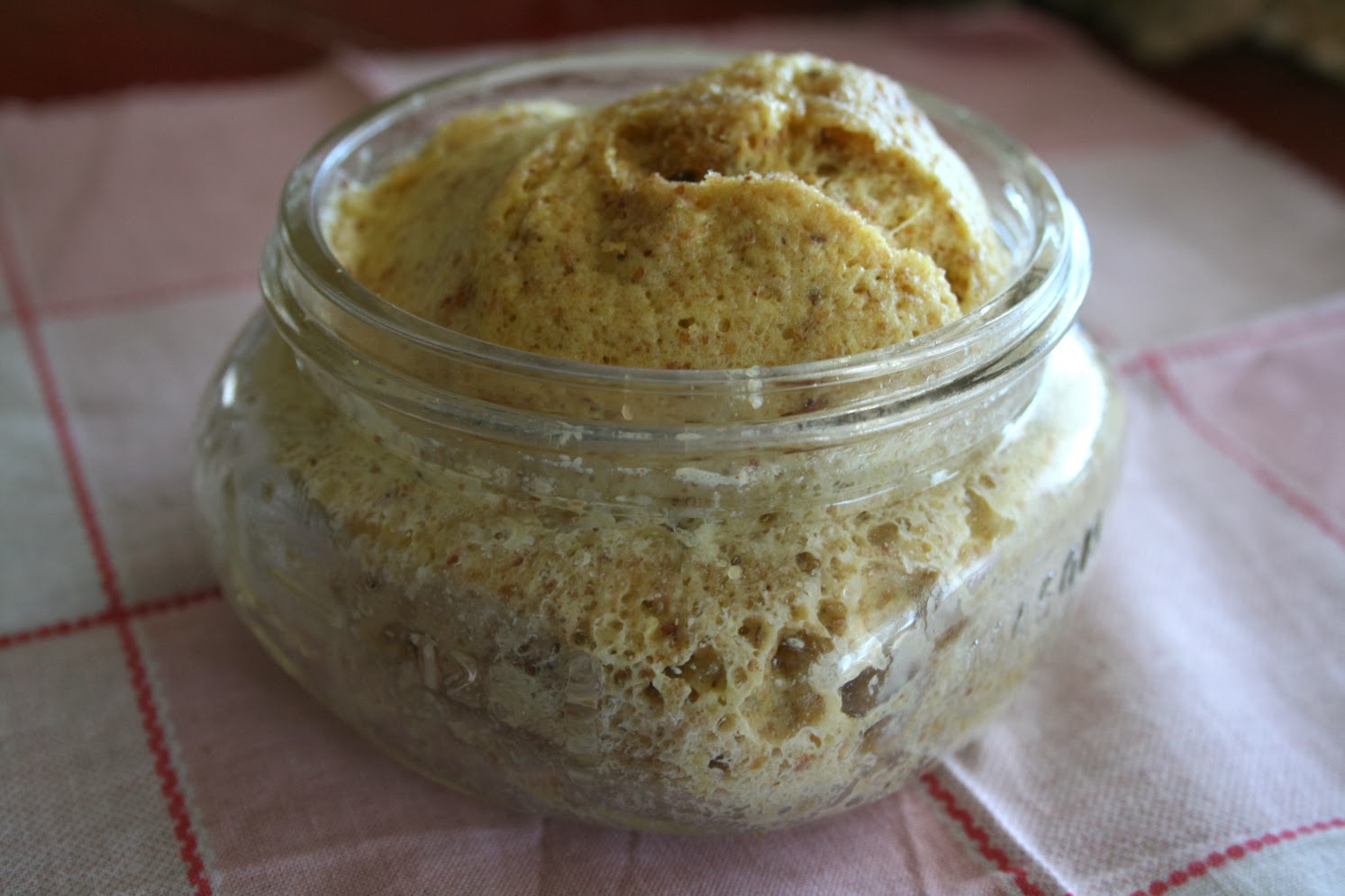 24/7 Low Carb Diner Breakfast Bread Pudding in a Jar