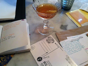 Bourbon and Postcards...my inspiration to blog