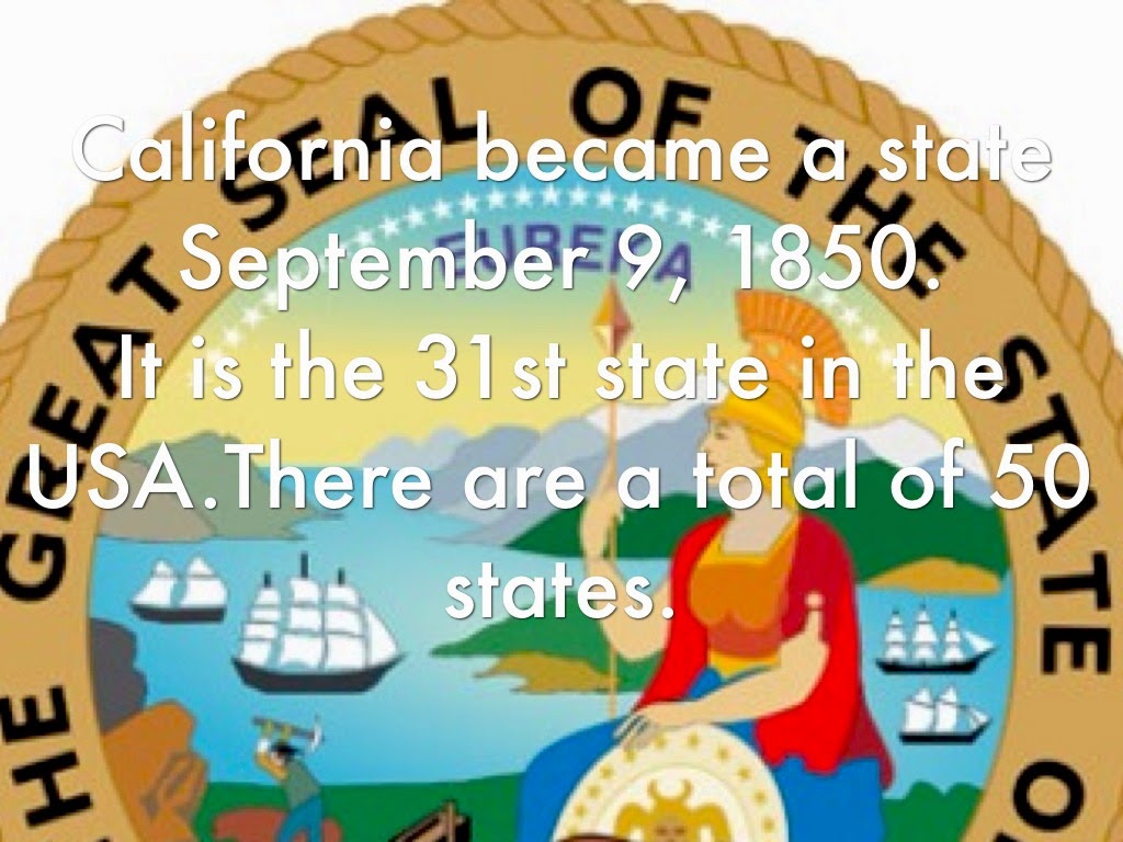 California became a state
