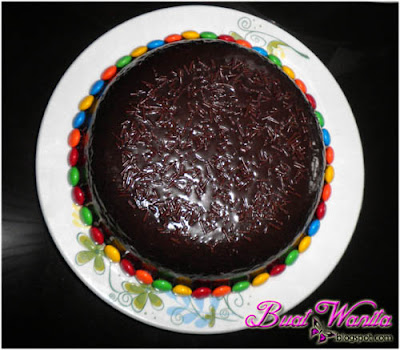 Cara Deco Kek Cake Mudah dan Simple. Cara Deco Kek Coklat. Cara Deco Chocolate Cake