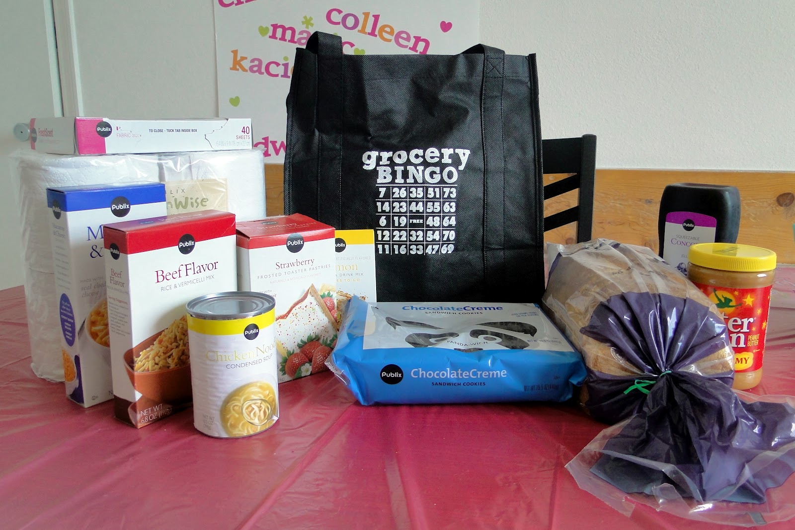 My World is Disney Grocery Bingo