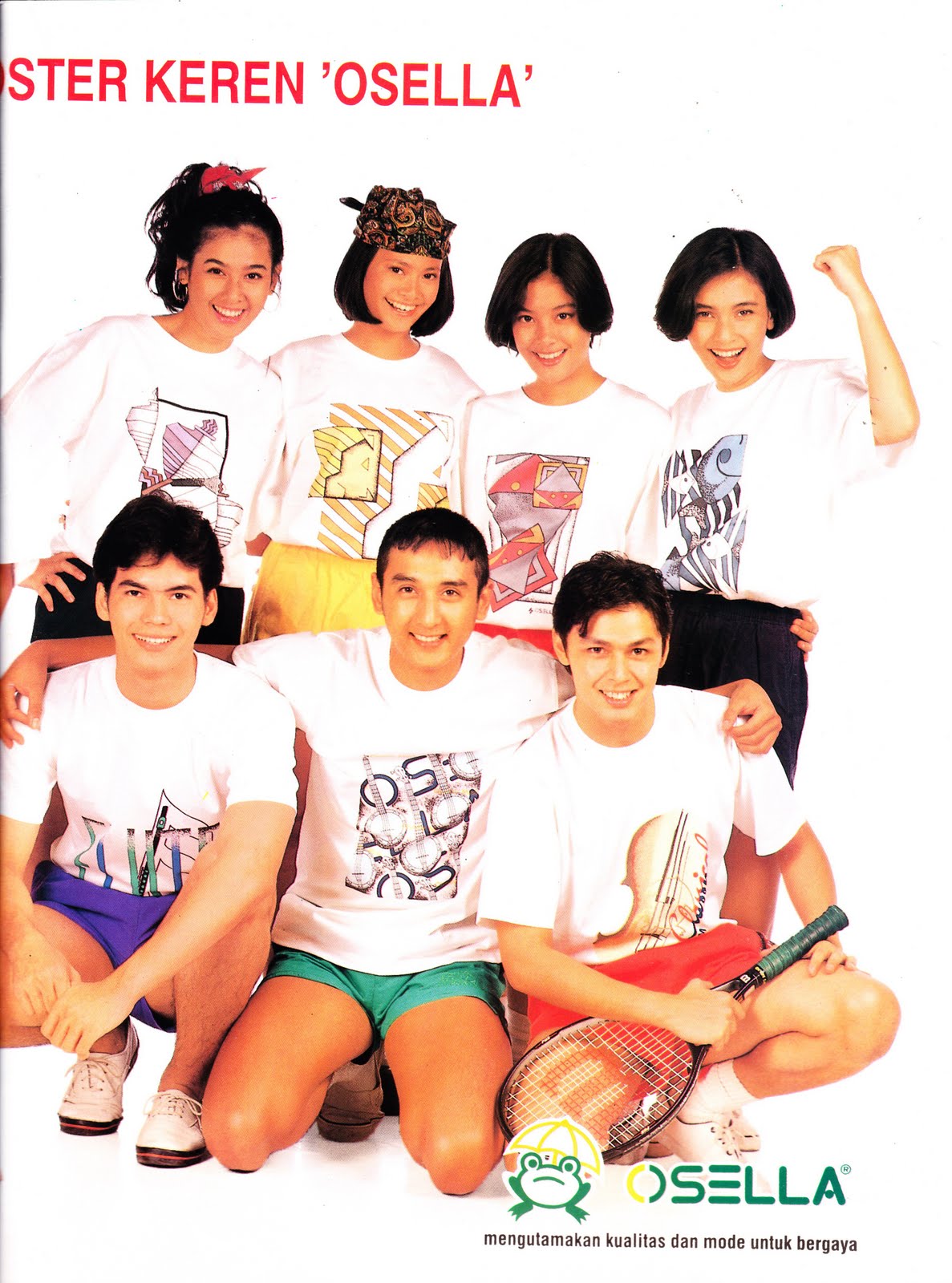 Jarnawi Aliun Is Aliun Hamidy S Son Siti Rahmayanti Clara Nelly Rumondang Lulu Tobing Ersa Mayori Di Iklan Osella