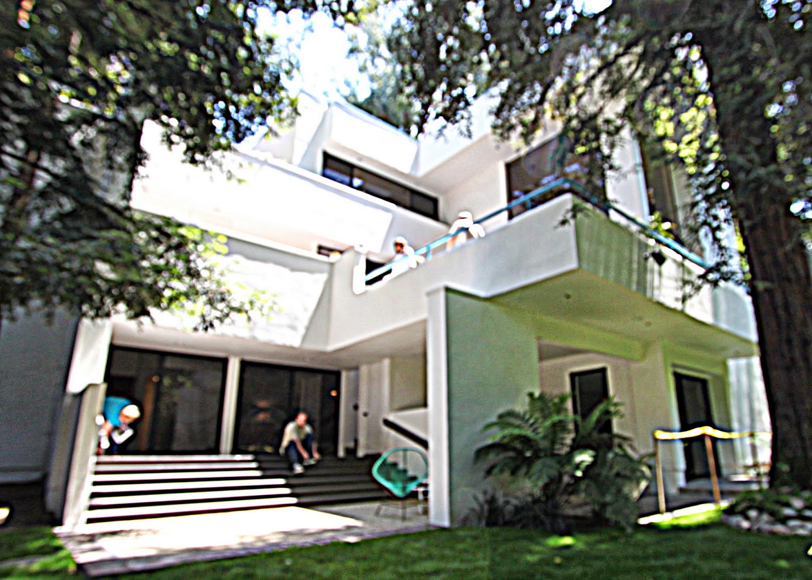 pasadena modern tour Hamlin House, 1983 midcentury modern remodel