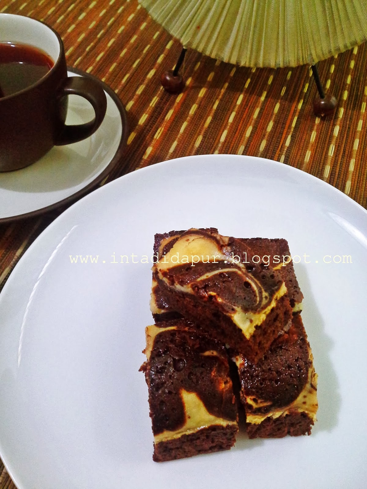 Having fun in the kitchen Cream Cheese Brownies