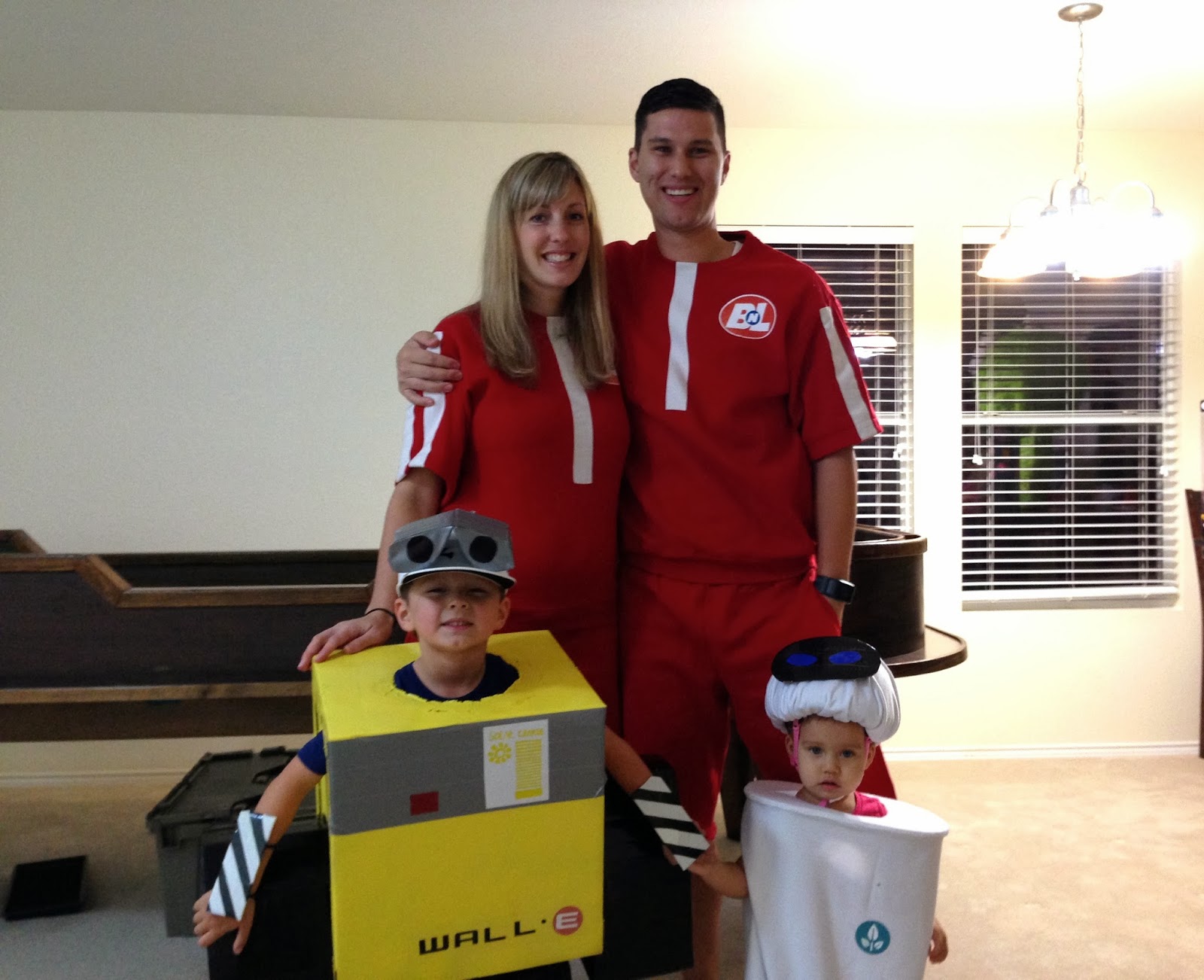 My Emiline. Living. Kids. Crafts. Our Family's WALLE Themed Halloween