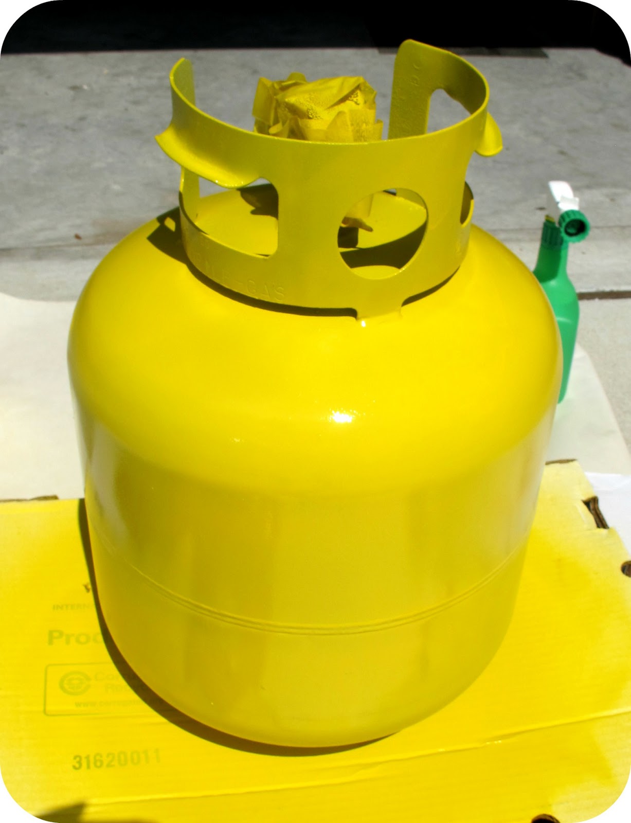 Rhinestones & Rotors Propane & Spray Paint