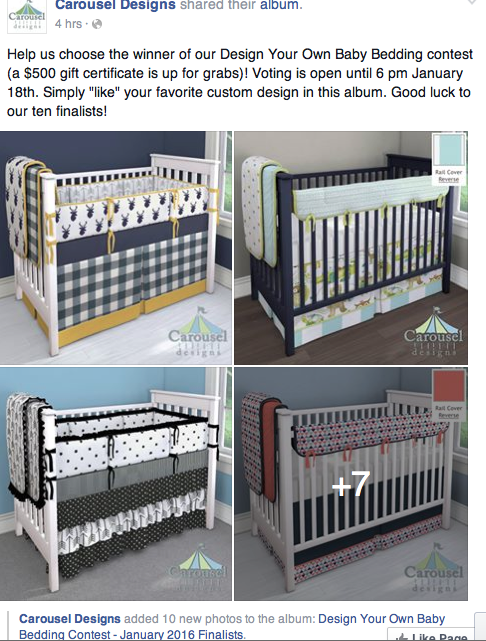 design your own nursery bedding