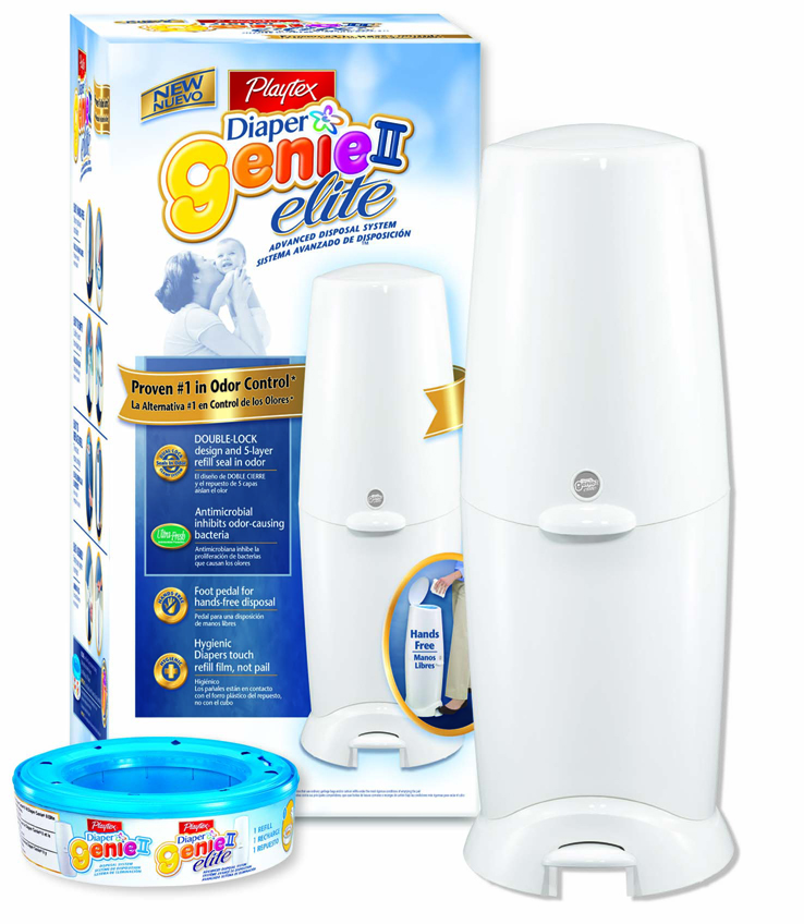 More 4 Mom Diaper Genie II Elite Advanced Disposal System review/giveaway