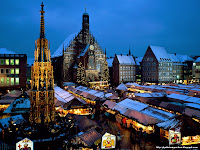 Christkindl Market, Nuremberg, Bavaria, Germany wallpapers