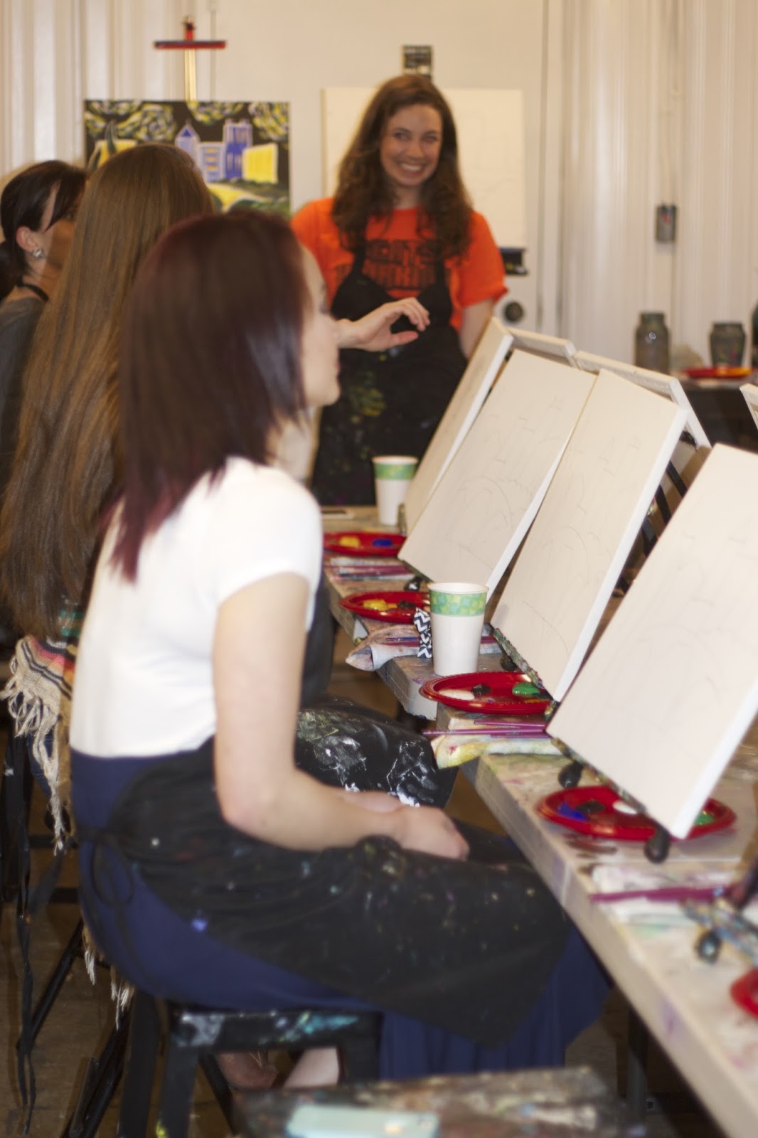 Wine & Design Raleigh Sara Kate Styling